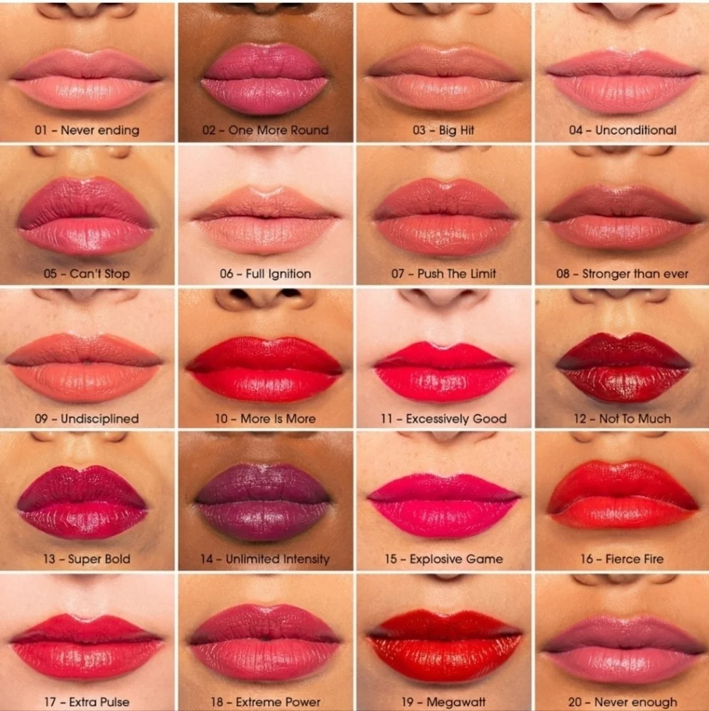 Sephora Collection Satin Hydrating Lipstick: Megawatt (19-Vibrant Red), New